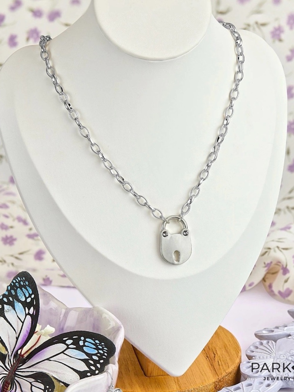 Park Lane Silver Token Necklace